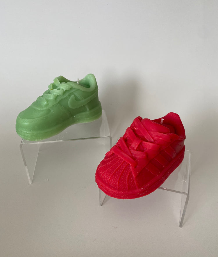 Sneaker candles