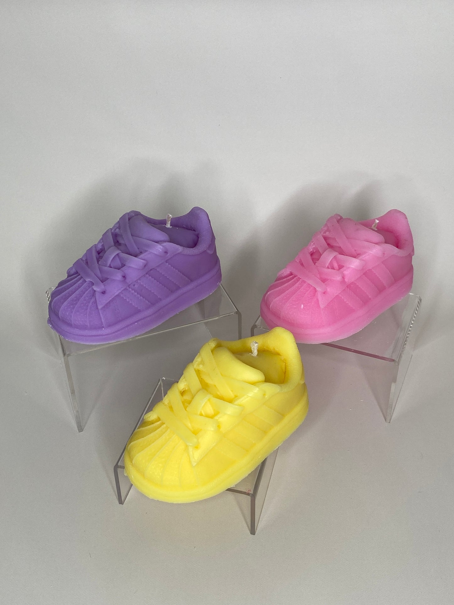 Scented Adidas sneaker candle